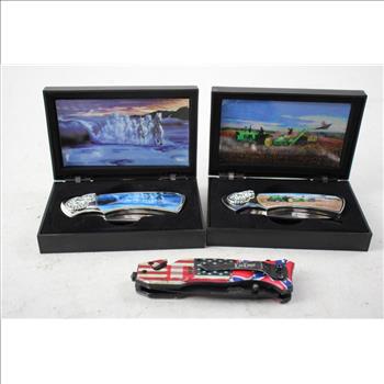 Elite Edge And Other Knives, 3 Pieces