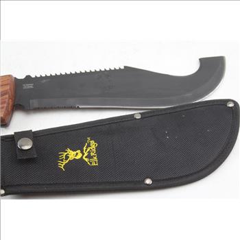 Elk Ridge Nomad Fixed Blade Knife And Sheath