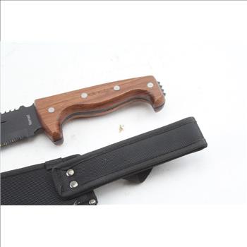 Elk Ridge Nomad Fixed Blade Knife And Sheath