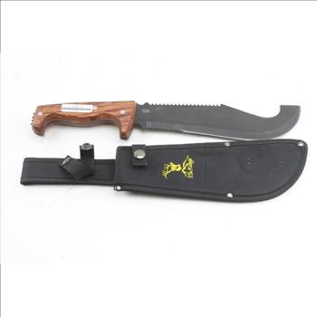 Elk Ridge Nomad Fixed Blade Knife And Sheath