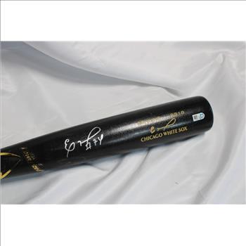 Eloy Jimenez Autographed Baseball Bat - MLB Authenticated