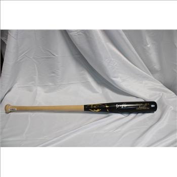 Eloy Jimenez Autographed Baseball Bat - MLB Authenticated