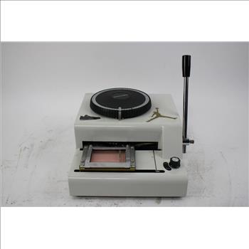Embosser Machine