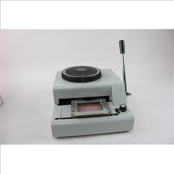 Embossing Machine