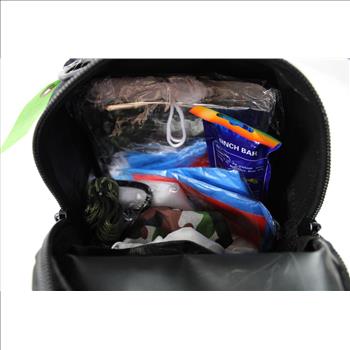 Emergency Bag With Camp Lamp, First Aid Kit, And More