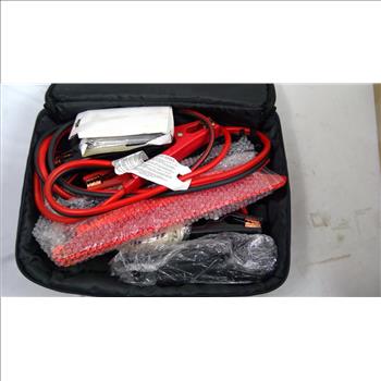 Emergency Road Kit Hyper Tough Bolt Cutters Milwaukee Saftey Glasses & More 9 Pieces