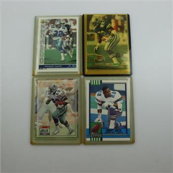 Emmitt Smith Trading Cards, 4 Pieces