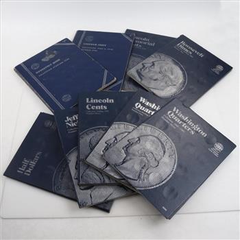 Empty US Coin Collection Booklets, 9 Pieces | Property Room