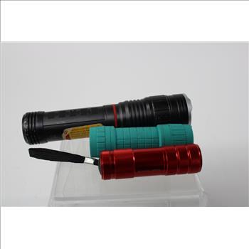 Energizer, Task Force Flashlights And Others 5 Pieces