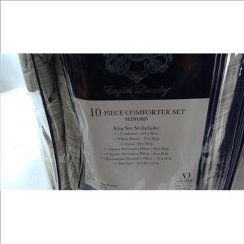 English Laundry 10 Piece Comforter Set