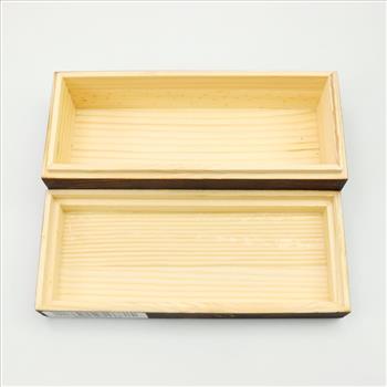 Engraved Wooden Trinket Box