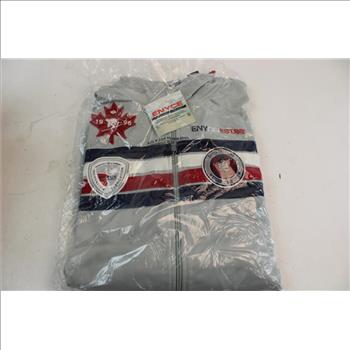 Enyce Men's Track Jacket Grey/Blue/Red./White - XL