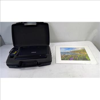 Epson Printer And Scanner, Big Sur Photography Framed Print