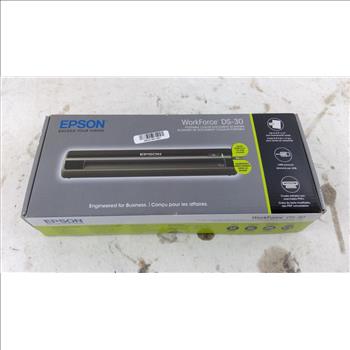 Epson Workforce DS-30 Portable Color Document Scanner