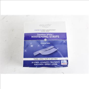 Equate Teeth Whitening Strips, 20 Strips