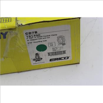 Erico Caddy Conduit Clamps