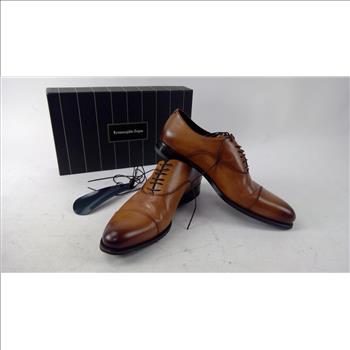 Ermenegildo Zegna Men's Dress Shoes, Size 10, Brown