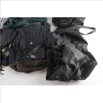 ES Backpack And Other Bags, 10 Pieces
