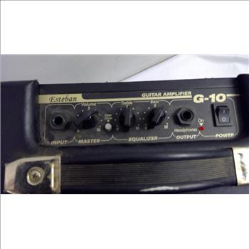Esteban G-10 Guitar Amp, Sig Sauer Bag, Husky Multi-Color Headlamp, And More, 5 Pieces
