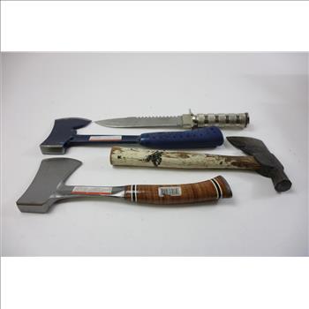 Estwing Hatchet, Milwaukee Knives, and more - 10 pieces
