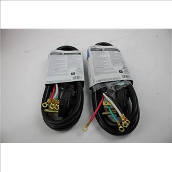 Everbilt Dryer Cord 6ft, 2 Pieces