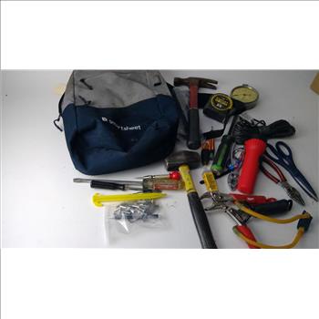 Eveready Flashlight, Tool Bench Hardware Poly Rope, And More, 23+ Pieces