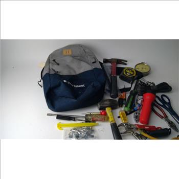 Eveready Flashlight, Tool Bench Hardware Poly Rope, And More, 23+ Pieces