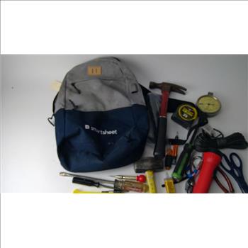 Eveready Flashlight, Tool Bench Hardware Poly Rope, And More, 23+ Pieces