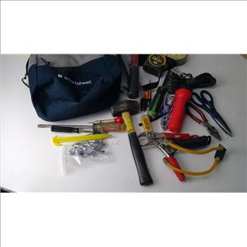 Eveready Flashlight, Tool Bench Hardware Poly Rope, And More, 23+ Pieces