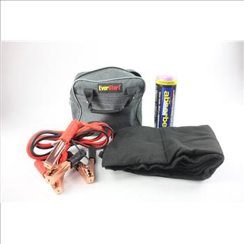 Everstart Jumper Cable Kit, The Absorber Dry Towel, And More, 4+ Pieces