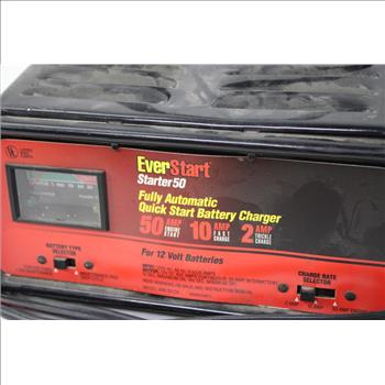 EverStart MAXX 50-Amp Fully Automatic Quick Start Battery Charger