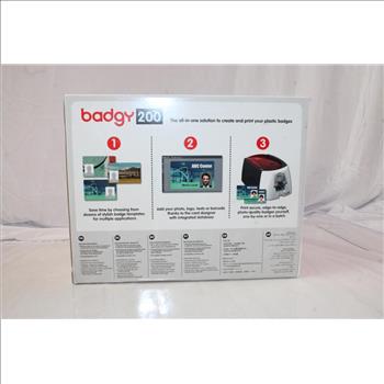 Evolis Badgy200 Plastic ID Card Printer