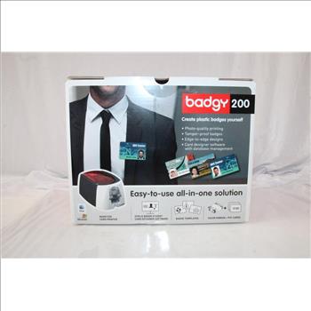 Evolis Badgy200 Plastic ID Card Printer
