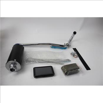Exhaust Muffler, And Garmin Nuvi