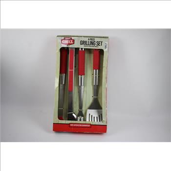 Expert Grill 4-Piece Grilling Set