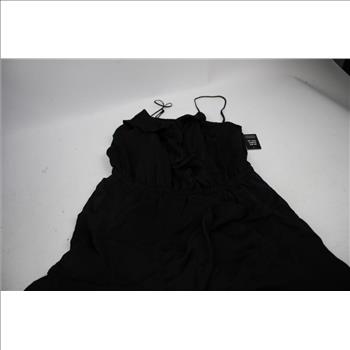 Express Black Spaghetti Strap Dress, Large