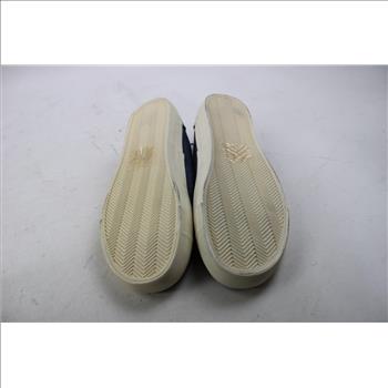 Express Blue Polka Dot Slip-On Shoes, Men's Size 9