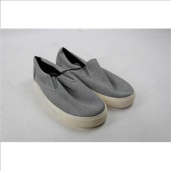 Express Light Gray Slip-On Shoes, Men's Size 9