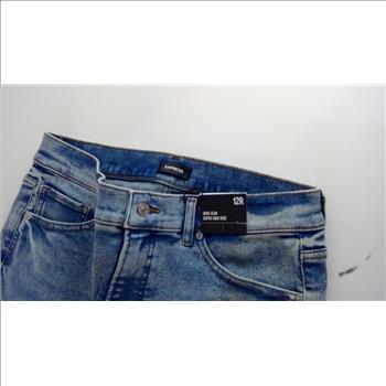 Express Super High Rise Mom Jeans, Size 12R