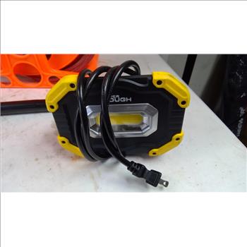 Extension Cord Wheel, Hyper Tough Plugin Work Light