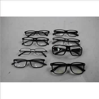 Eyeglasses Bulk Lot, 15 Pieces With Brown Leather 42