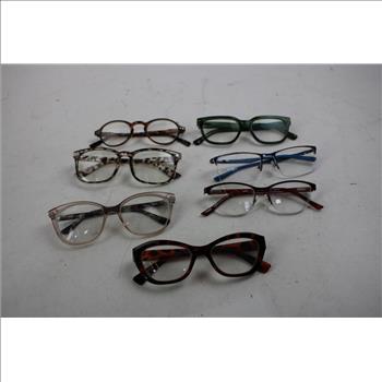Eyeglasses Bulk Lot, 15 Pieces With Brown Leather 42