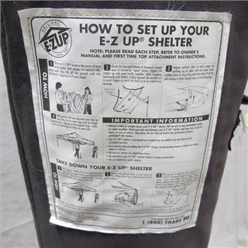 E-Z Up Instant Shelter Canopy
