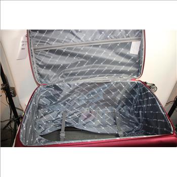 Ezzyrol 4-Wheel Large Spinner Suitcase, Red