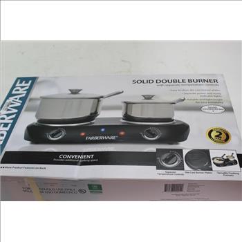 Faberware Solid Double Burner