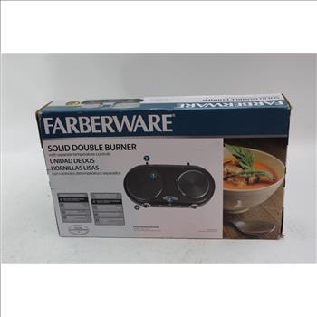 Faberware Solid Double Burner