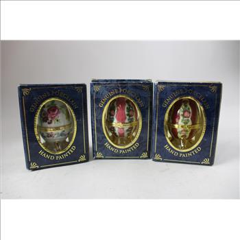 Fabulous Egg, Genuine Porcelain 6 Pieces