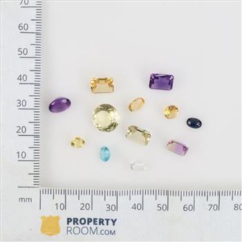 Faceted Loose Jewelry Craft Stones, 10+ Pieces