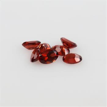 Faceted Loose Jewelry Craft Stones, 7 Pieces