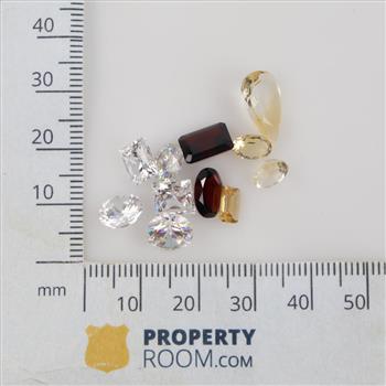 Faceted Loose Jewelry Craft Stones, 8+ Stones